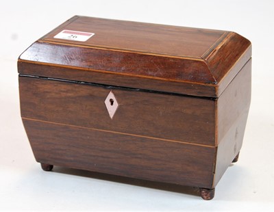 Lot 26 - A 19th century partridge wood, ebony and...