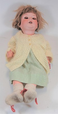 Lot 108 - An Armand Marseille bisque head doll having...