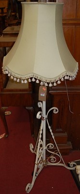 Lot 1102 - An early 20th century and later white painted...