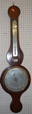 Lot 1127 - An early 19th century mahogany, ebony and...