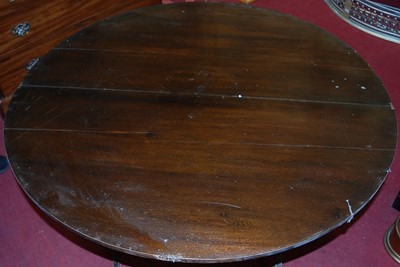 Lot 1169 - An early 20th century stained beech folding...