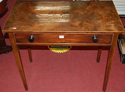 Lot 1181 - An early 19th century mahogany and boxwood...