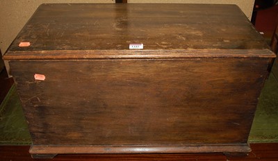 Lot 1182 - An early 20th century stained beech hinge...