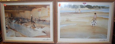 Lot 1037 - William Russell Flint - Jemima in Anglesey,...