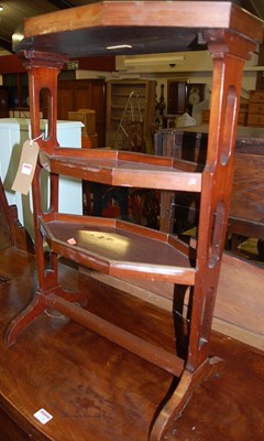 Lot 1217 - A circa 1900 mahogany and brass applied...