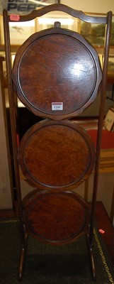 Lot 1244 - A 1930s walnut and figured walnut circular...