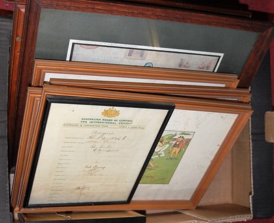Lot 1092 - Assorted prints to include a set of four...