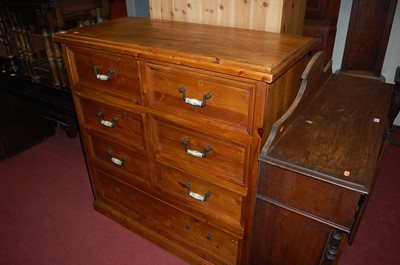 Lot 1349 - A large contemporary stained and close nailed...