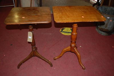 Lot 1354 - A 19th century fruitwood round cornered fixed...