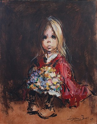 Lot 271 - Barry Leighton-Jones (1932-2011) - Seated Girl...