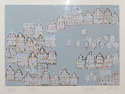 Lot 275 - Pierre Pasteels (1936-1977) - Dutch Houses,...