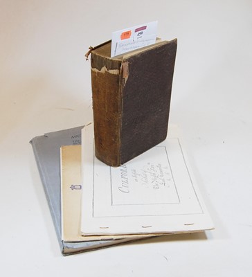 Lot 459 - A Victorian leather bound volume of the...