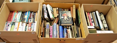 Lot 468 - 3 boxes of miscellaneous books to include...