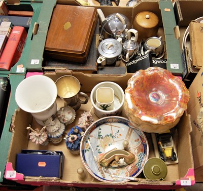 Lot 471 - Two boxes of miscellaneous items to include...