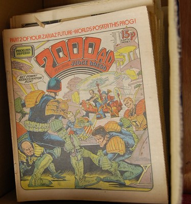 Lot 473 - A collection of various 2000AD featuring Judge...
