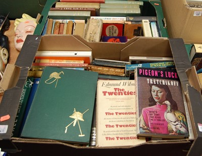 Lot 477 - Two boxes of miscellaneous books to include...