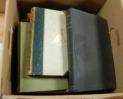 Lot 479 - A box of natural history books to include...