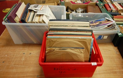 Lot 474 - Three boxes of various LPs, mainly Cliff...