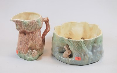 Lot 144 - A Sylvac pottery jug, in the form of a...