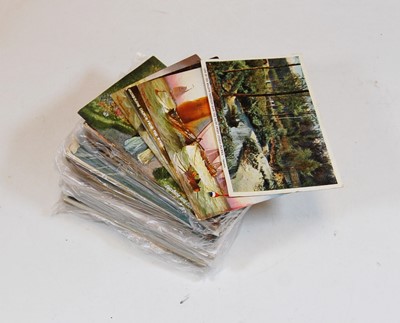 Lot 461 - A collection of postcards, mainly being...
