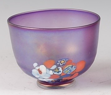 Lot 59 - Bertil Vallien for Kosta Boda - an iridescent...
