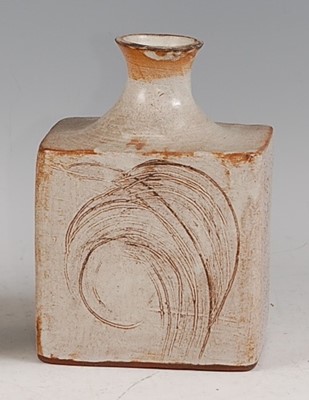 Lot 30 - A possibly Japanese slab-sided studio pottery...
