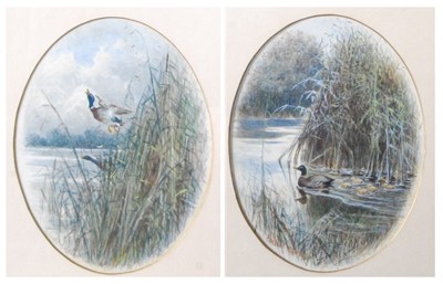 Lot 1392 - (George) Parsons Norman (1840-1914) - Pair:...