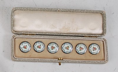 Lot 112 - A set of six early 20th century sterling...