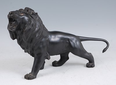 Lot 1374 - A Japanese Meiji period (1868-1912) bronze...