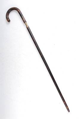 Lot 182 - A circa 1900 stained wood and brass novelty...
