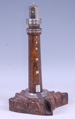 Lot 172 - A large 1930s oak and chromed metal mounted...