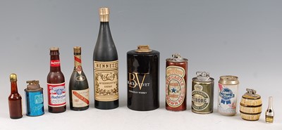 Lot 181 - A collection of ten various novelty table...