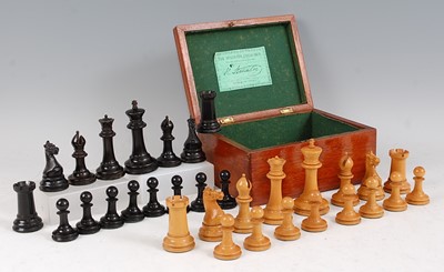Lot 1297 - A Jaques & Son of London Staunton pattern full...