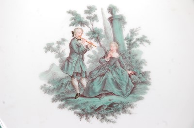 Lot 1059 - A pair of early 20th century Meissen porcelain...