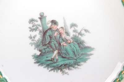 Lot 1059 - A pair of early 20th century Meissen porcelain...