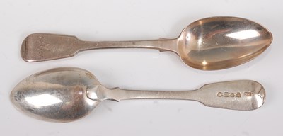 Lot 1161 - A set of twelve George IV silver dessert...