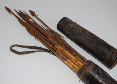 Lot 1341 - A collection of 19th century hunting arrows,...