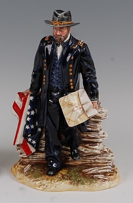 Lot 14 - A Royal Doulton figure group of Lieutenant...