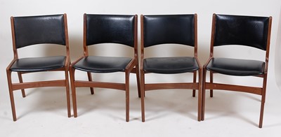 Lot 316 - A set of four 1960s G-Plan teak dining...