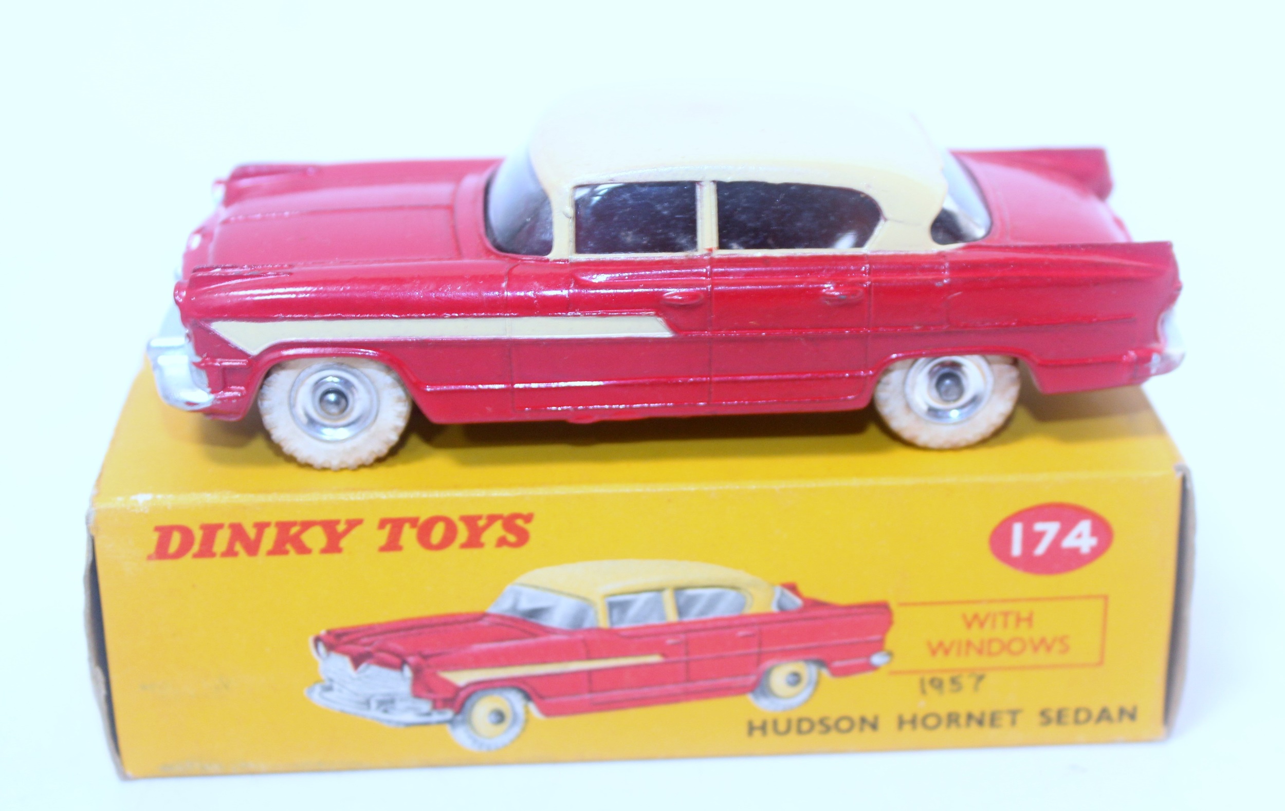 Lot 1929 - A Dinky Toys No. 174 Hudson Hornet sedan