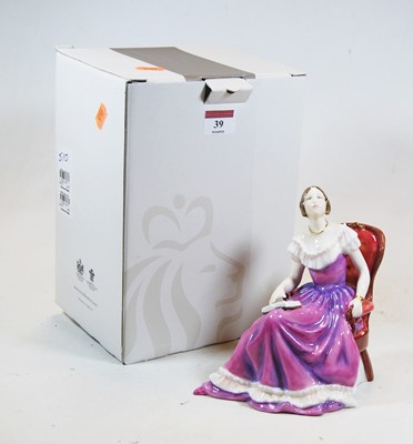 Lot 39 - A Royal Doulton porcelain figure The Young...