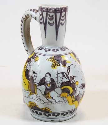 Lot 226 - An 18th century Frankfurt polychrome decorated...