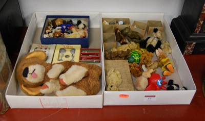 Lot 47 - Two boxes containing a collection of miniature...
