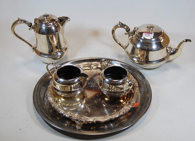 Lot 279 - Sundry plated and metalwares, to include...