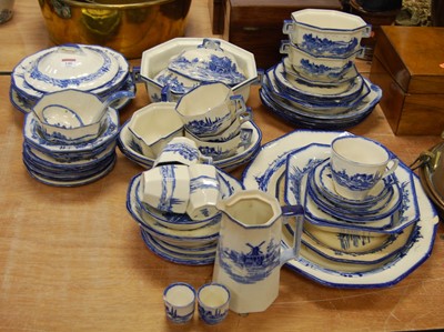 Lot 140 - A Royal Doulton Norfolk pattern part tea and...