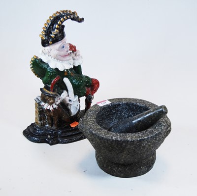 Lot 149 - A cast iron doorstop in the form of Punch 33cm...