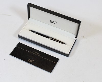 Lot 313 - A Mont Blanc Meisterstruck fountain pen,...