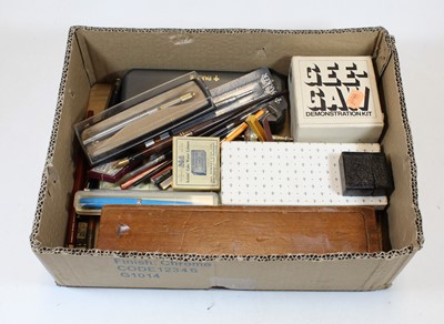 Lot 410 - A box of miscellaneous items, to include...