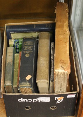 Lot 552 - A box of miscellaneous books, to include J.R.R....