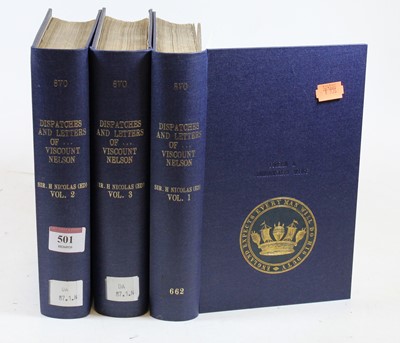 Lot 501 - Sir Nicholas Harris Nicolas G.C.M.G., the...